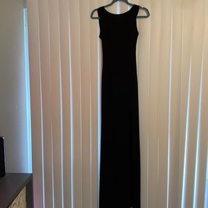 Black formal dress